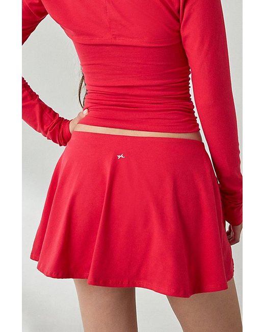 Out From Under Red Bec Skater Mini Skort