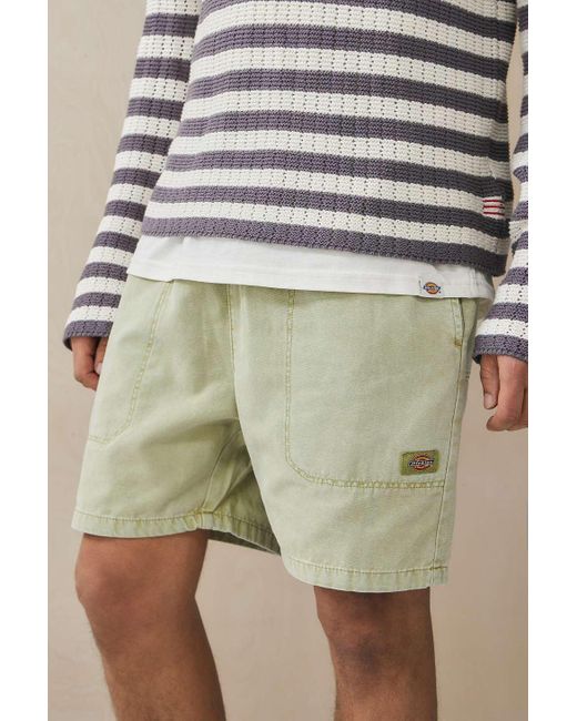 Dickies Natural Uo Exclusive Washed Sage Pelican Rapids Shorts for men
