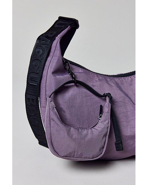 Baggu Purple Crescent Bag Charm