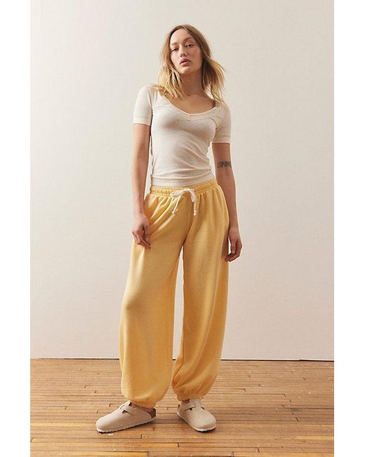 Out From Under Yellow Brenda Jogger Sweatpant