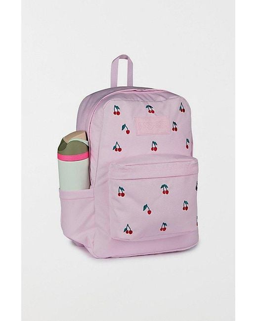 Jansport Pink Superbreak Plus Backpack