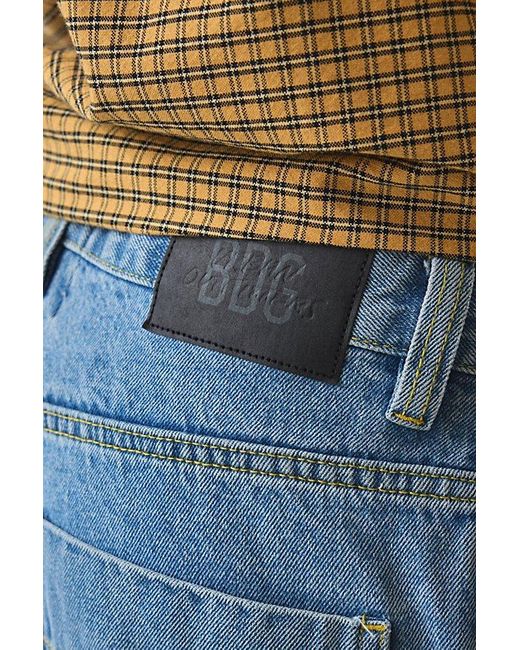 BDG Blue Double Knee Baggy Skate Cargo Jean for men