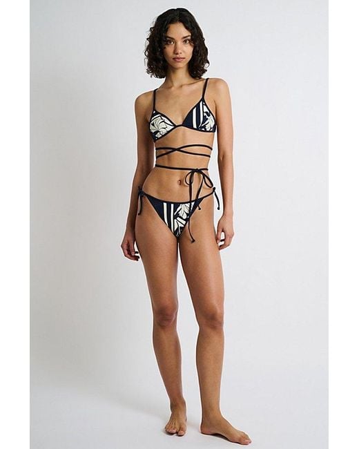 Onia White Cleo String Bikini Bottom