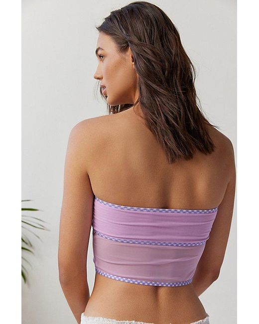 Out From Under Purple Just Like Candy Tube Top