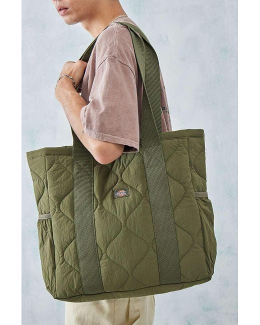 Dickies Green Khaki Thorsby Tote Bag for men