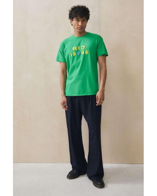 Urban Outfitters Uo Green Rio T-shirt for men