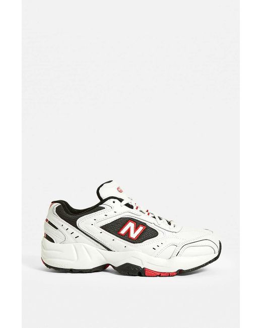 new balance 452 black white trainers