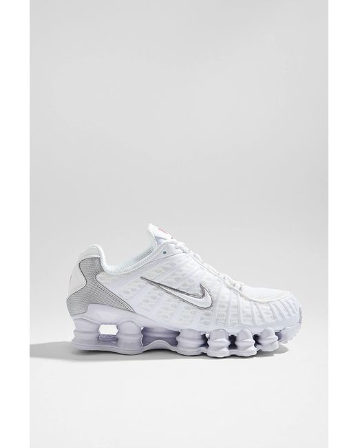 Nike White Shox Tl Trainers