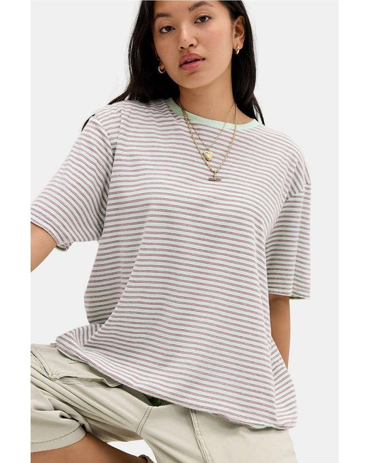 BDG White Spill The Tee Boxy T-shirt