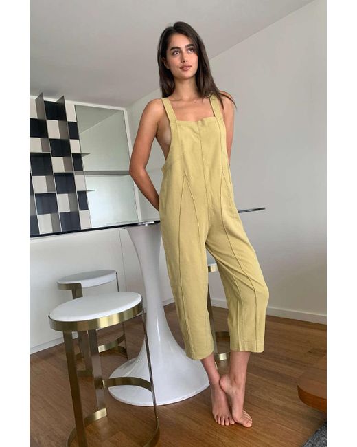 Out From Under Green Jamie Square Neck Jumpsuit