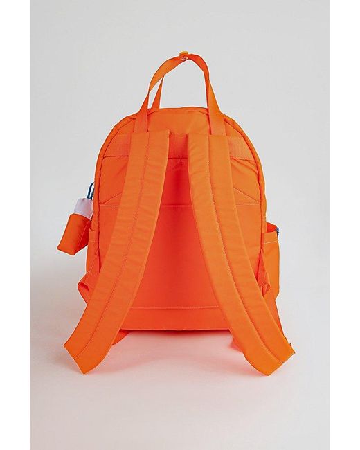 Mokuyobi Orange Solid Atlas Backpack for men