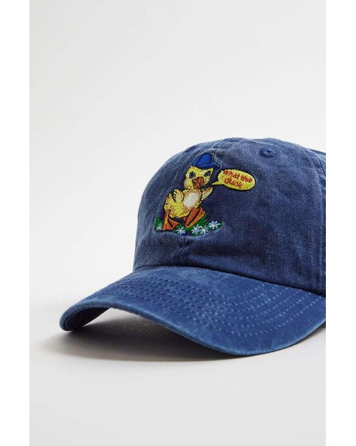 Urban Outfitters Blue Uo Navy What The Duck Cap for men