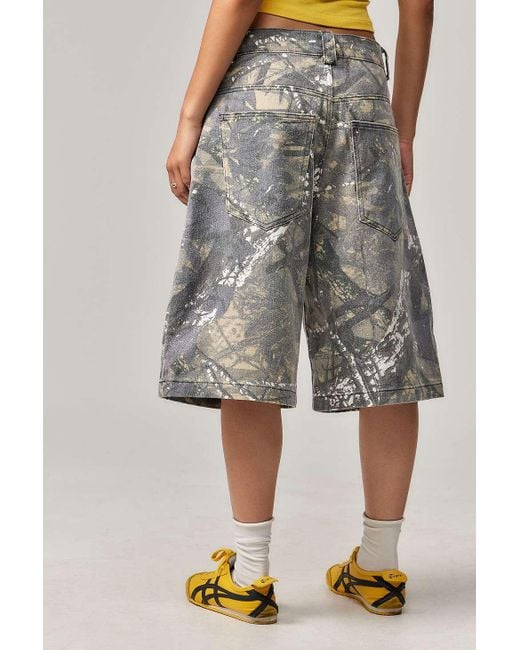Jaded London Forest Camo Colossus Jorts 30 At Urban