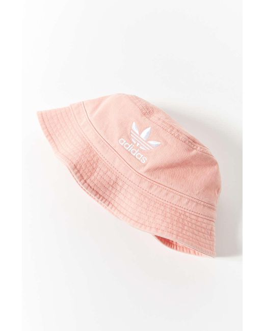 Adidas Pink Adidas Originals Denim Bucket Hat