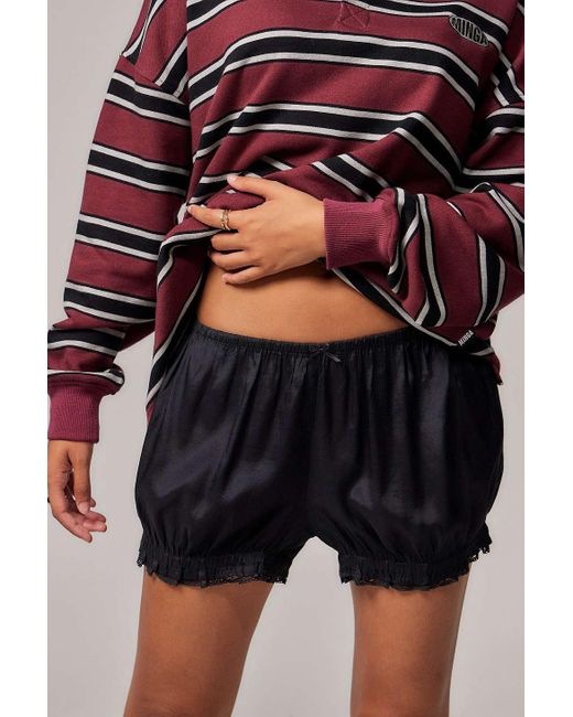 Out From Under Red Carmen Satin Bloomers