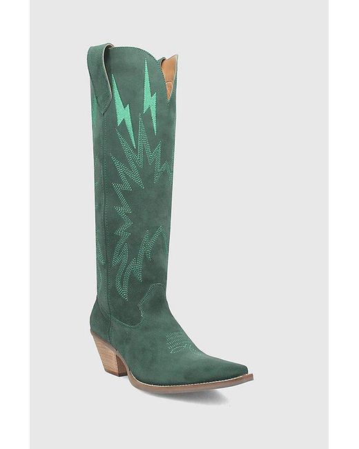 Dingo Green Thunder Road Leather Boot