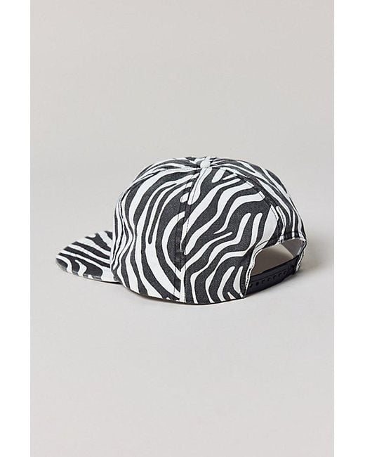 Urban Outfitters Gray Creative Director Pattern Golfer Hat for men