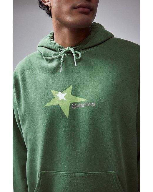 Urban Outfitters Green Uo Outer Limits Hoodie Sweatshirt for men