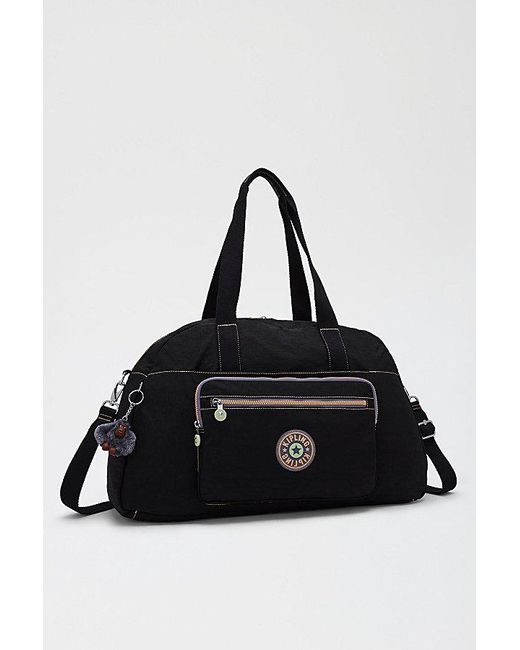 Kipling Black Defea Extra Weekender Duffle Bag
