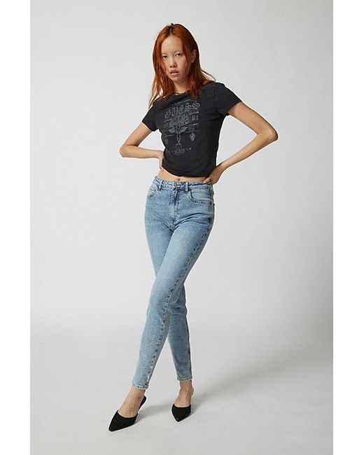 Guess Blue Go Kit High-Waisted Skinny Jean