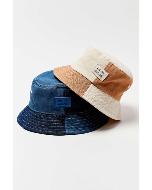 Urban Outfitters Multicolor Uo Patchwork Bucket Hat
