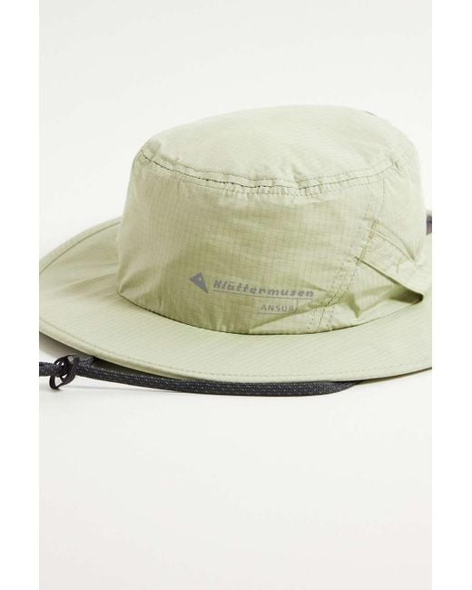 Klattermusen Green Ansur Hiking Hat for men