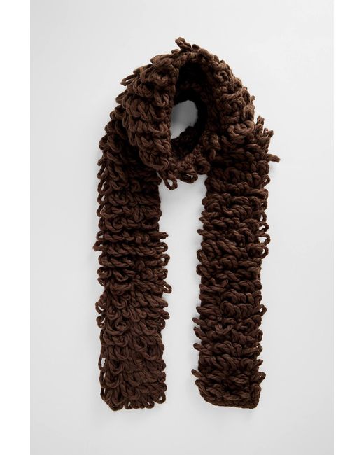 Urban Outfitters Brown Uo Margot Loop Slim Scarf