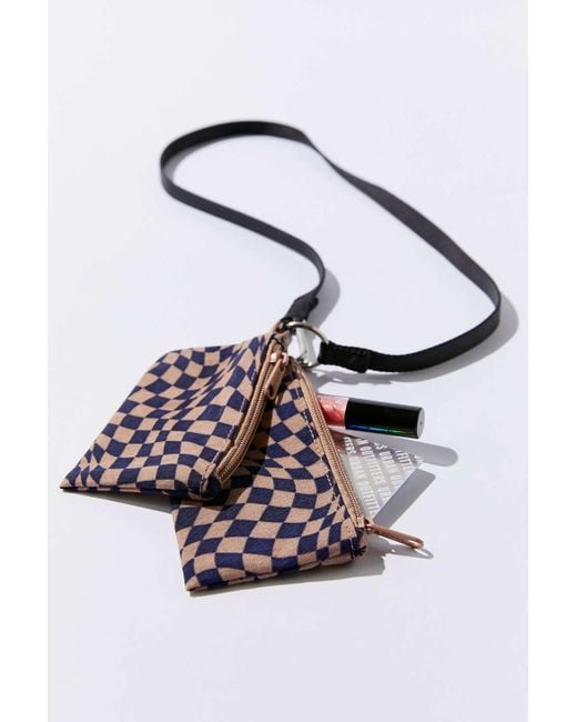 BAGGU Synthetic Lanyard Pouch Set in Pale Blue (Blue) Lyst