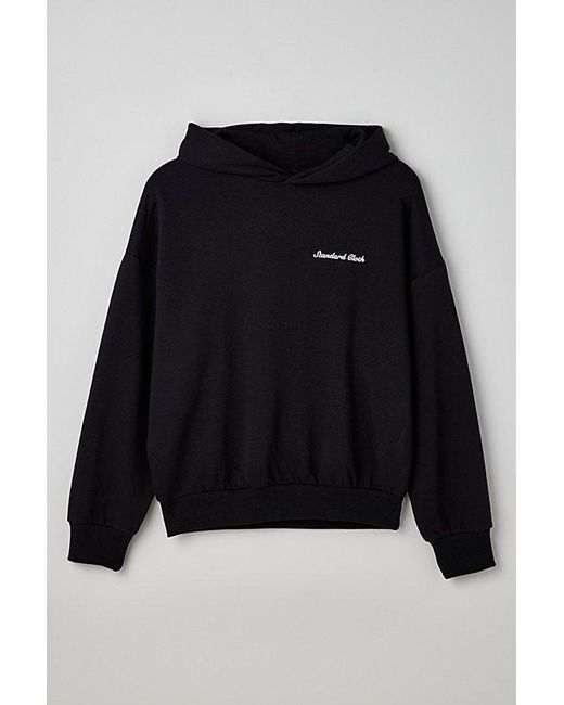 Standard Cloth Black Foundation Hoodie Sweatshirt for men