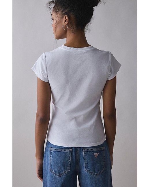 BDG Gray Short Sleeve Spill The Tee
