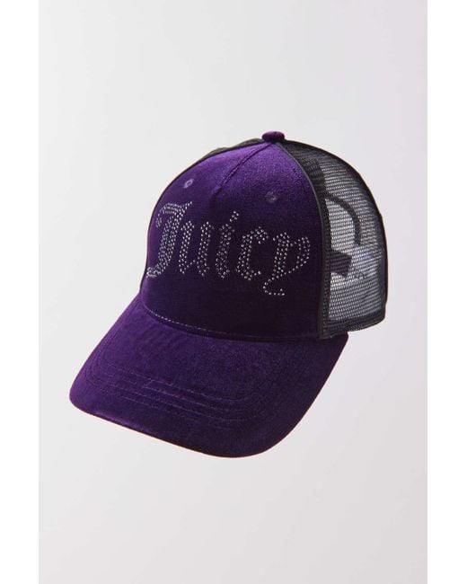 Juicy Couture Purple Uo Exclusive Trucker Hat