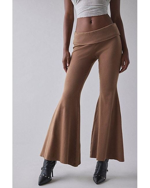 1st Position By Tinashe Brown Uo Exclusive Match My Freak Foldover Flare Pant