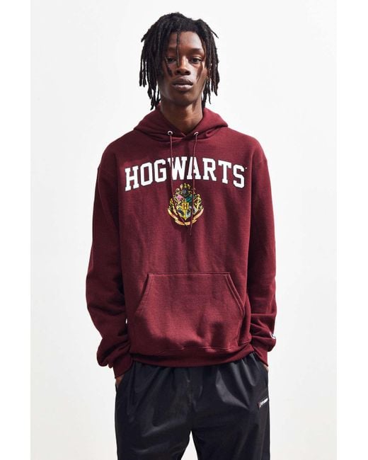 Champion Hogwarts Hoodie Sweatshirt in Red for Men | Lyst