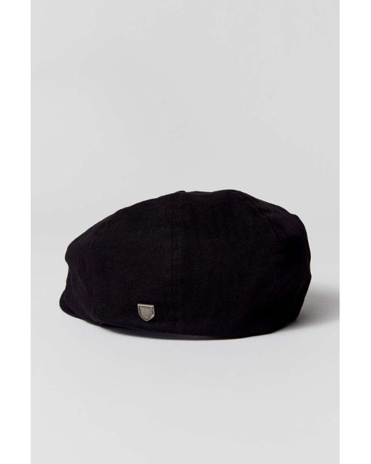 Brixton Brood Newsboy Cap In Black,at Urban Outfitters Lyst