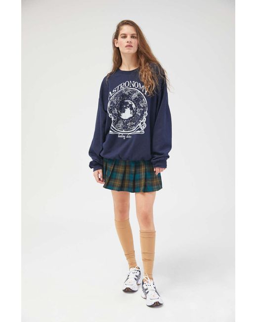 Urban Outfitters Blue Astronomy Sweatshirt