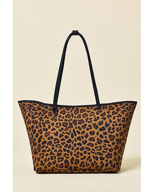 Baggu Blue Large Nylon Reverse Tote Bag