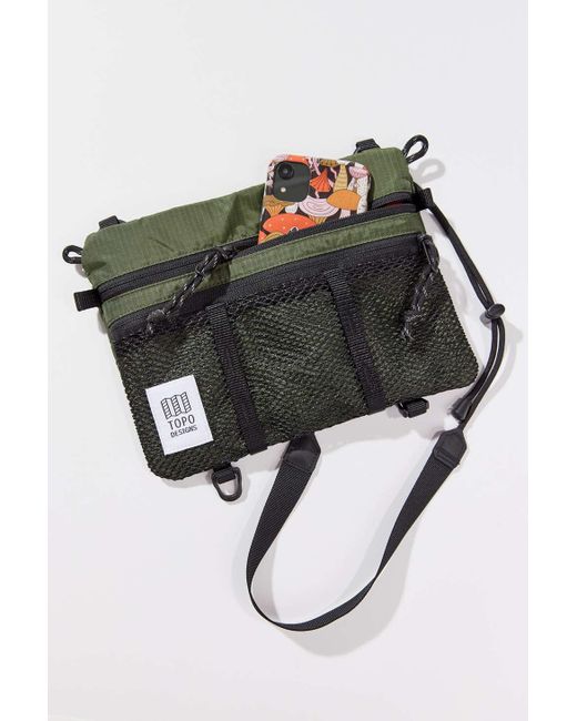 Topo Synthetic Mountain Accessory Shoulder Bag in Army (Green) | Lyst