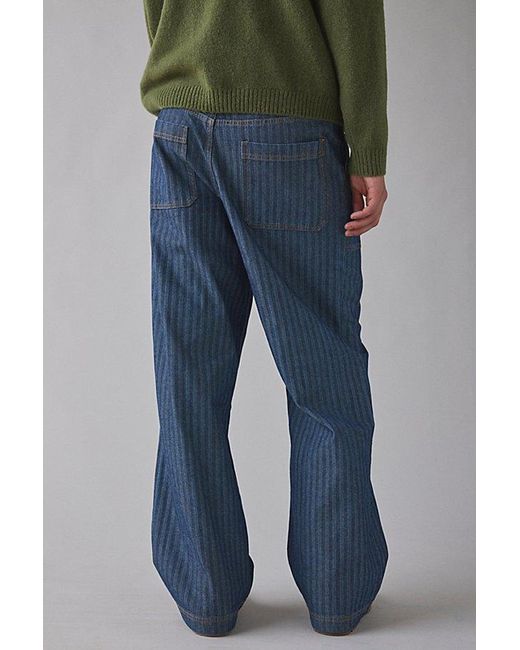BDG Blue Dayton Herringbone Twill Pant for men