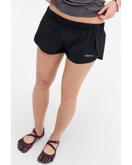 iets frans Blue Nylon Runner Shorts