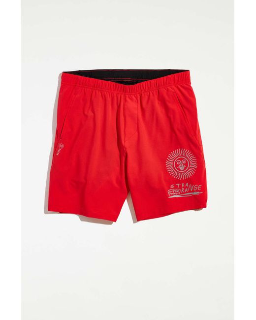 Roark Run Amok Bommer 7" Running Short in Red for Men Lyst