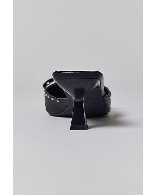Raid London Blue Tinsley Kitten Heel Mule