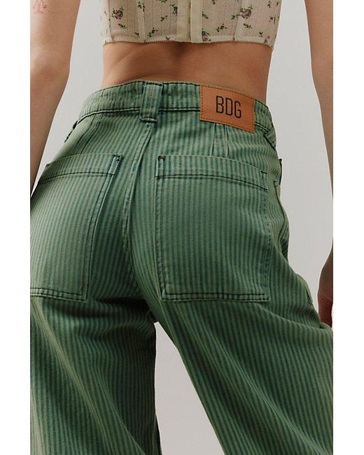BDG Green Bella Baggy Patch Pocket Jean