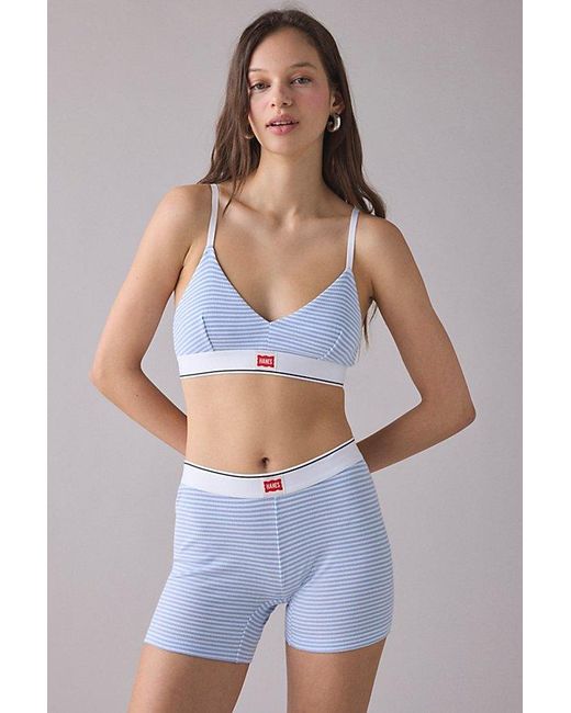 Hanes Blue Uo Exclusive Jersey Knit Boxer Briefs