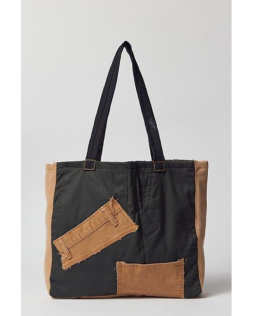 Urban Renewal Black Remade Dickies Tote Bag