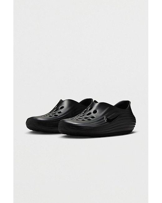 Nike Black Reactx Rejuven8 Clogs for men