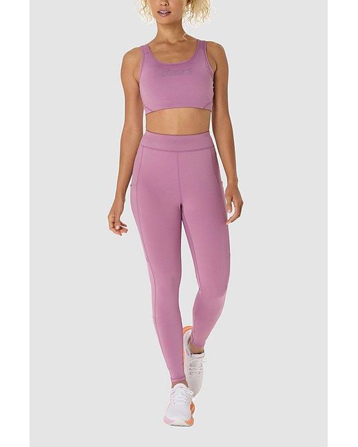Asics Pink Core Logo Active Legging