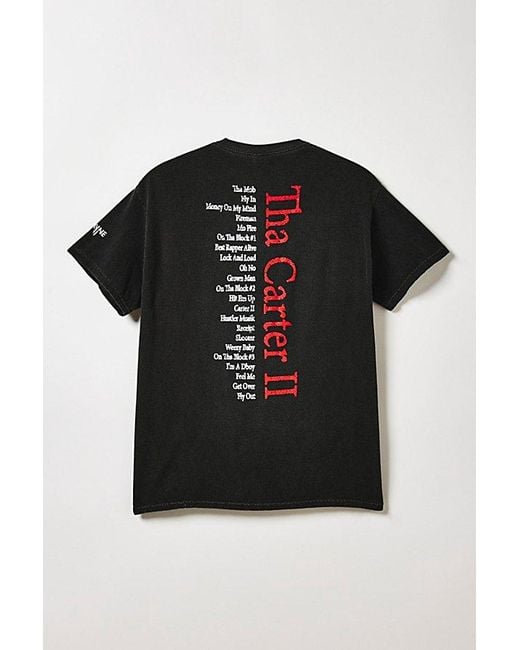 Urban Outfitters Black Lil Wayne Tha Carter Ii Graphic Tee for men
