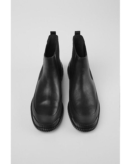 Camper Black Pix Chelsea Boots for men