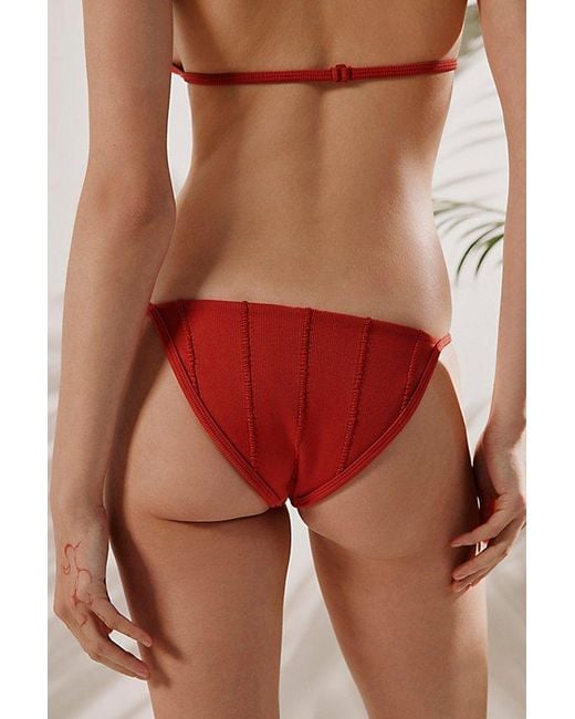 Out From Under Red Heart Of Seamless Bikini Bottom