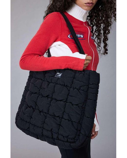 iets frans Black Ripstop Puffer Tote Bag